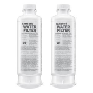 Samsung HAF-QIN-2P/EXP Genuine Refrigerator Water Filter, Reduces 99% of Harmful
